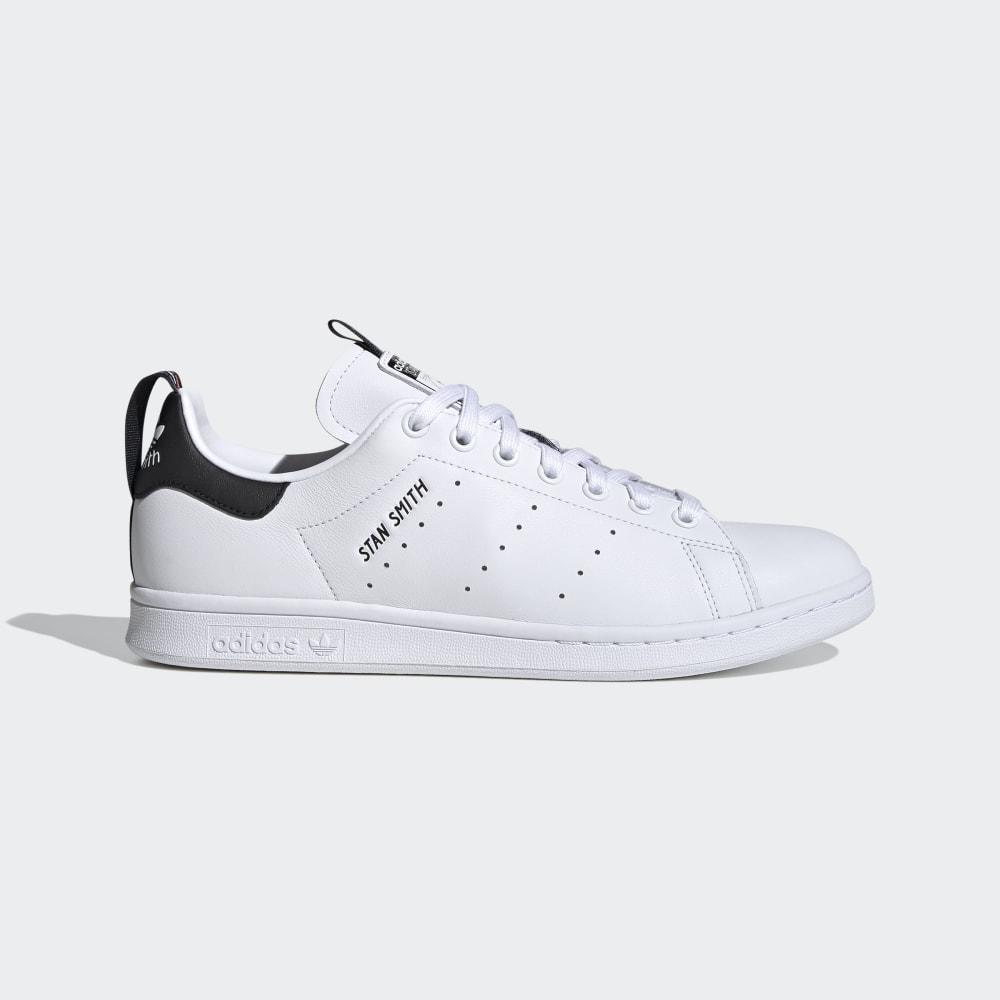 Originals Adidas Stan Smith Barbati Romania - Albi/Negrii/Rosii FW5814
